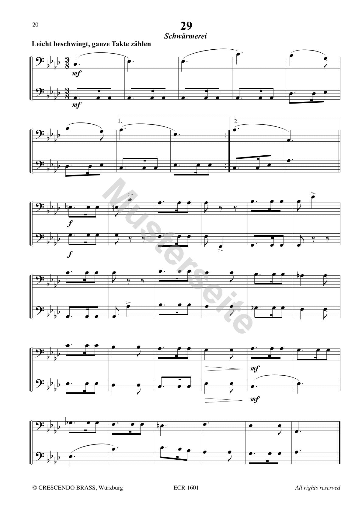 Trombone Duets Band I