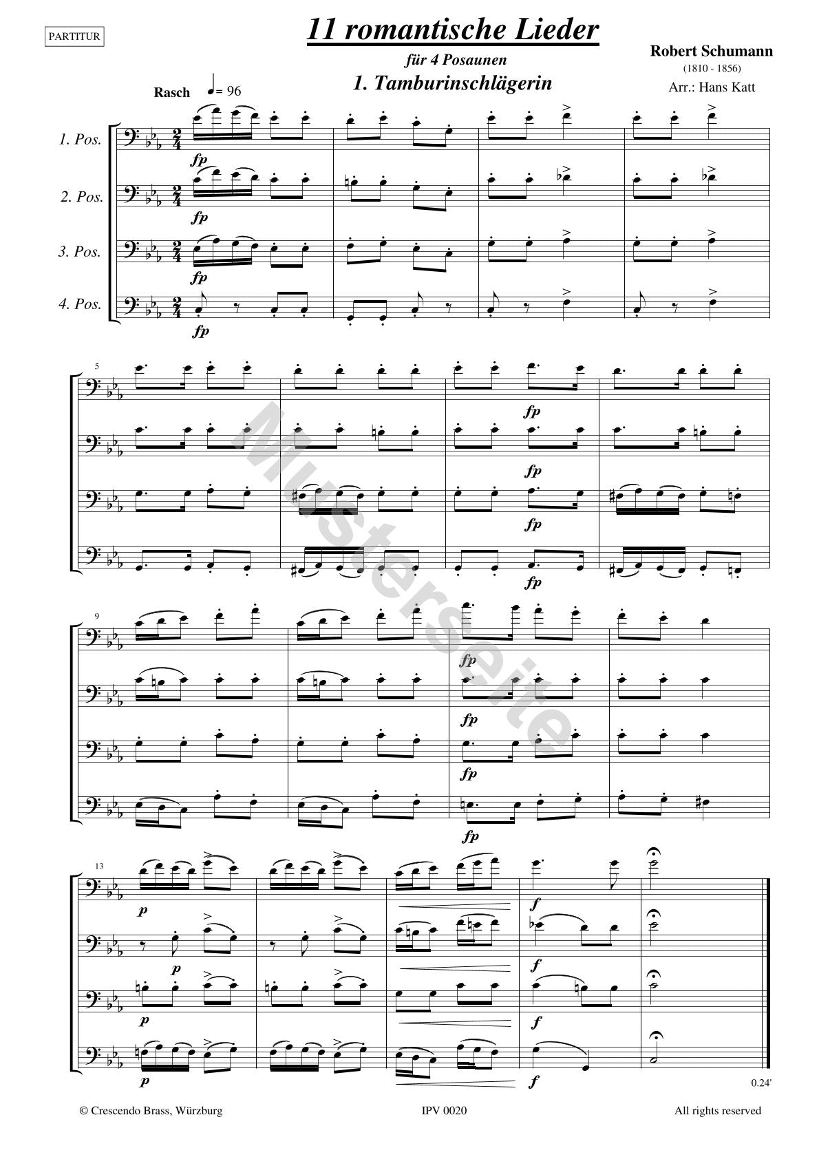 11 romantische Lieder