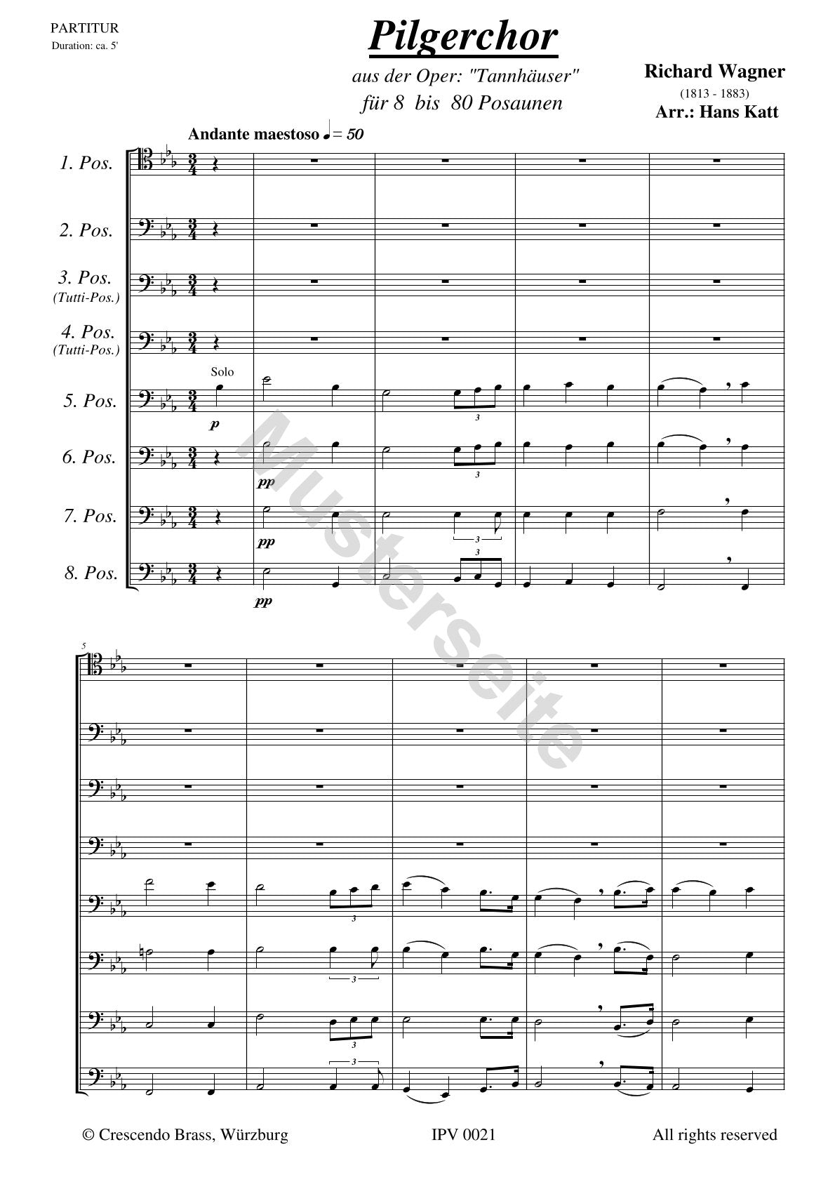 Pilgerchor aus Tannhäuser