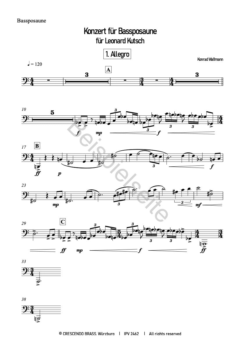 Konzert Bassposaune-Waßmann-Allegro