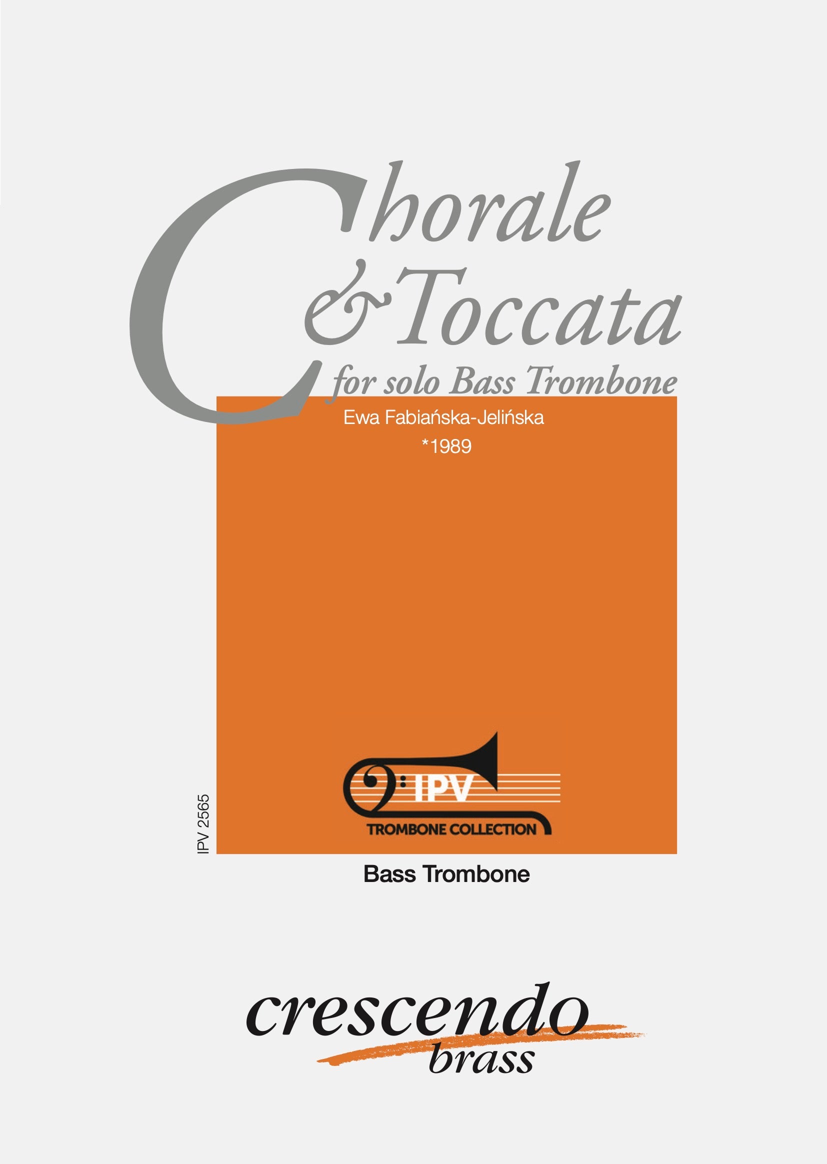 Chorale and Toccata-Bass Trombone solo-Cover